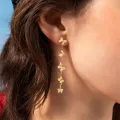 Boucles d'oreilles Scarlett longue