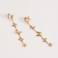 Boucles d'oreilles Scarlett longue
