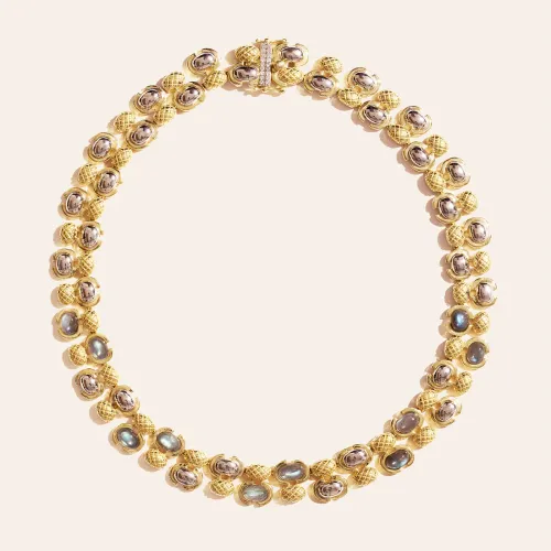 Nos bijoux pour collier amara labradorite 