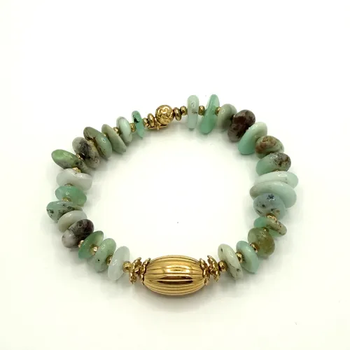 bracelet arya chrysoprase
