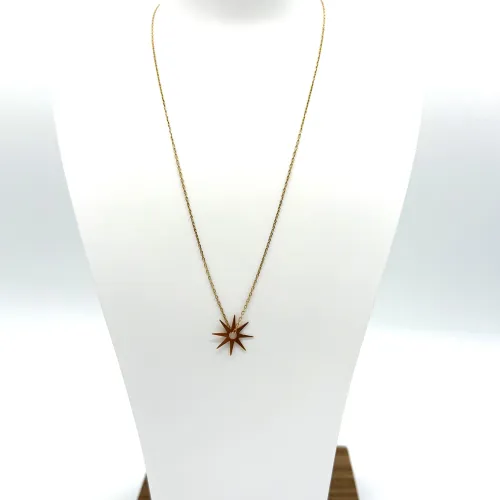 collier / ras du cou  mini sun doré