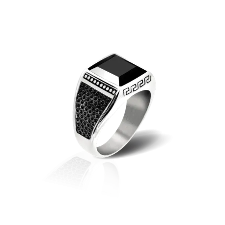 Bague chevalière Vintage Rock