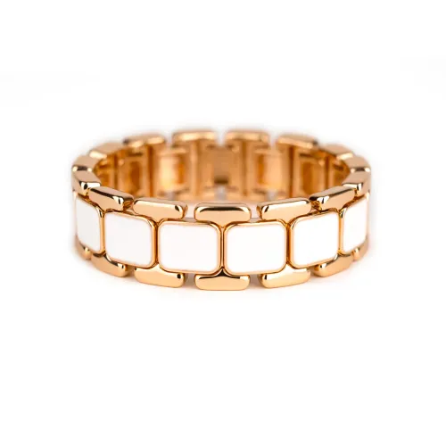 Nos bijoux pour bracelet tempo blanc