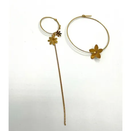 Boucles d'oreilles Tiare