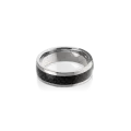 Bague hybrid acier et carbone