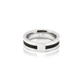 Bague acier et cable