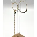 Boucles d'oreilles Koa vert