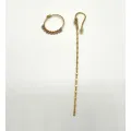 Boucles d'oreilles Koa topaze