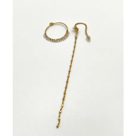 Boucles d'oreilles Koa blanc