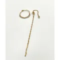 Boucles d'oreilles Koa blanc
