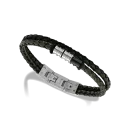 Bracelet cuir Gentleman Kaki