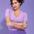 Bracelet colortwist-2 Violet Clair