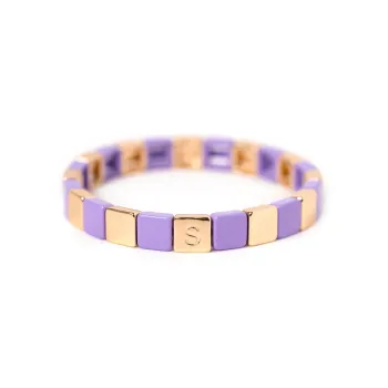 Bracelet colortwist-2 Violet Clair