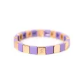Bracelet colortwist-2 Violet Clair