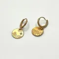 Boucles d'oreilles feuillage et palme