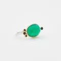 Bague Léonisse Onyx verte
