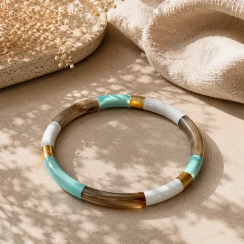 Nos bijoux pour jonc light blue