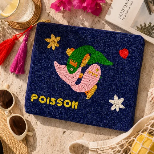 Nos bijoux pour pochette perle poisson