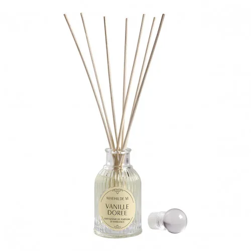 Nos bijoux pour diffuseur de parfum 90 ml vanille dorée