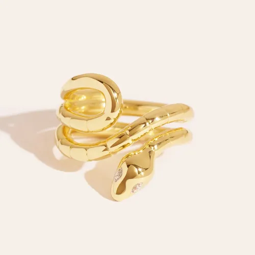 Nos bijoux pour bague règne animal - serpent