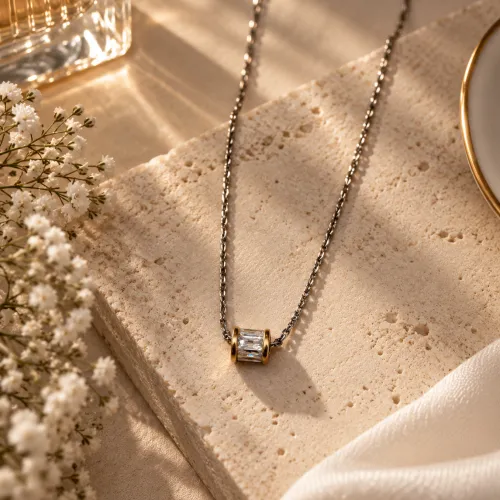 Nos bijoux pour collier baby elon bicolore 