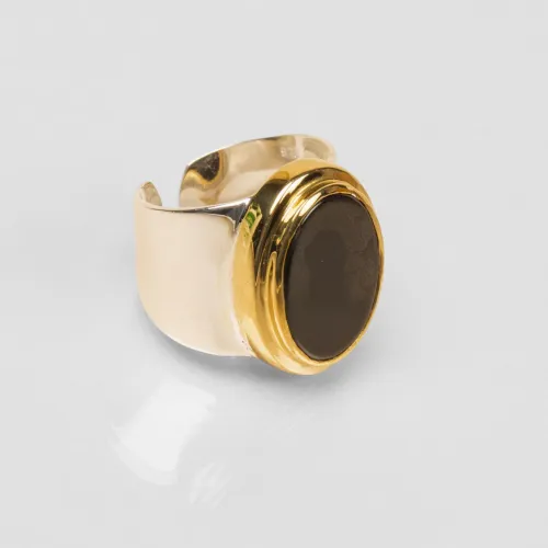 Nos bijoux pour bague lima onyx noir 