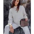 Sac cuir mini Léna Léopard