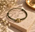 Bracelet Cordon Fin Vert 