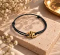 Bracelet Cordon Fin Noir