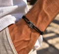 Bracelet Cordon Large Noir 