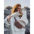 Sac banane cuir Nicole Léopard