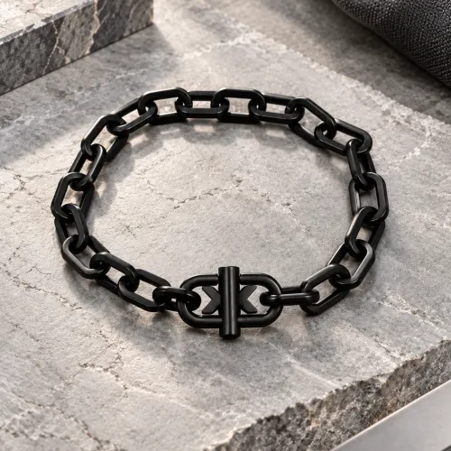 Nos bijoux pour bracelet joyce gun métal mat 