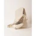 Sac banane cuir Nicole disco doré