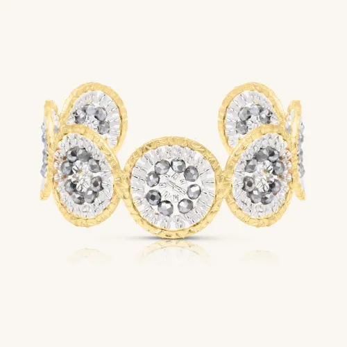 Nos bijoux pour manchette marina argent