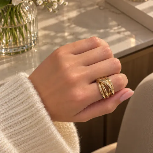 Nos bijoux pour bague multi anneaux 