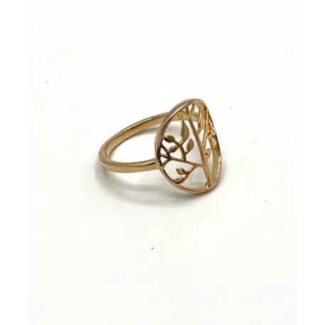 Bague Arbre de vie or