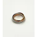 Bague trio de couleurs