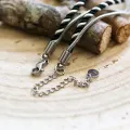 Bracelet Valentin noir et blanc