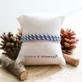Bracelet Valentin bleu et blanc