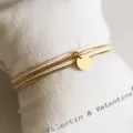 Bracelet - Collier Valentine Ecru