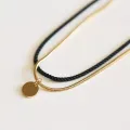 Bracelet - Collier Valentine Noir