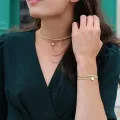 Bracelet - Collier Valentine Sable