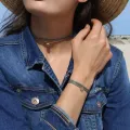 Bracelet - Collier Valentine Atlantique