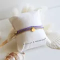 Bracelet - Collier Valentine Parme