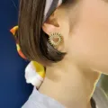 Boucles d'oreilles puces Soleil 20MM