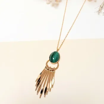 Collier Edmond Malachite