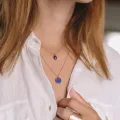 Collier petite Duchesse agate noire