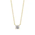 Collier pendentif solitaire 8MM