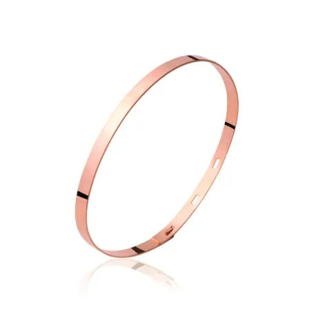 Bracelet lisse rose