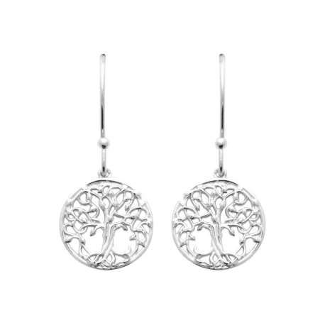 Boucles d'oreilles arbre de vie
